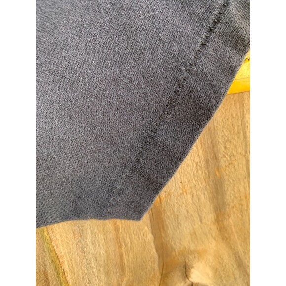 black t-shirt L "Over The Hill" graphic, characteristic of humorous novelty - Picture 5 of 9